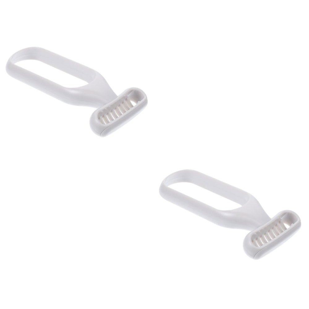 Ipetboom 2pcs Womens Body Hair Trimmer Electric Leg Shaver for Women Hair Removal Material