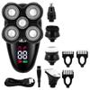 Head Shaver for Men, 5 in 1 Facial & Body Grooming Set Electric Shaver Hair Trimmer Beard Electric Razor for Men Bald Shaving Machine Digital LCD Display view 1