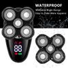 Head Shaver for Men, 5 in 1 Facial & Body Grooming Set Electric Shaver Hair Trimmer Beard Electric Razor for Men Bald Shaving Machine Digital LCD Display view 2