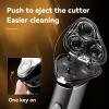 Head Shaver for Men, Rechargeable Shaver IPX7 Electric Men Razor Travel Lock Shaving Beard Machine USB Type-C Intelligent Triple Blade view 4