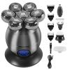 Head Shaver for Men, 5-in-1 Rechargeable Multi Grooming Kit Beard Hair Electric Shaver for Men Body Trimmer Facial Electric Razor Balde Shaving Machine view 1