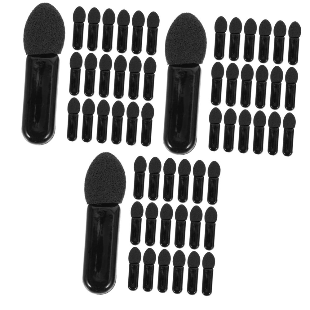 FRCOLOR 300pcs Eyeshadow Stick Makeup Tool Eyeshadow Applicator Lip Brush Makeup Accessory Portable Lipstick Brush