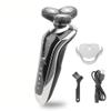 WTCBQC Head Shaver for Men, Shaver for Men Electric Shaver Powerful Beard Shaving Machine Electric Razor Rechargeable Waterproof (Color : WithBox) view 1