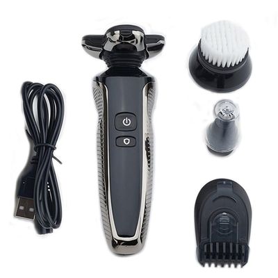 WTCBQC Head Shaver for Men, 4 in 1 Electric Razor Electric Shaver Rechargeable Shaving Machine for Men Beard Razor Wet-Dry Dual Use Water Proof Fast Charging