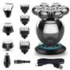 Head Shaver for Men, 7-Blade Grooming Kit 5 in 1 Electric Shaver for Men Head Rechargeable Electric Razor Body Beard Hair Trimmer Bald Shaving Machine view 1