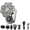 WTCBQC Head Shaver for Men, 9 Blades Multi Grooming Kit 6 in 1 Digital Display Electric Shaver Hair Trimmer Beard Rlectric Razor Wet Dry Men Facial Shaving Machine view 1