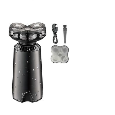 Head Shaver for Men, Waterproof 5D Floating Rechargeable Professional Men Shaver (Color : Black)