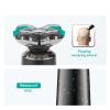 Head Shaver for Men, Waterproof 5D Floating Rechargeable Professional Men Shaver (Color : Black) view 4