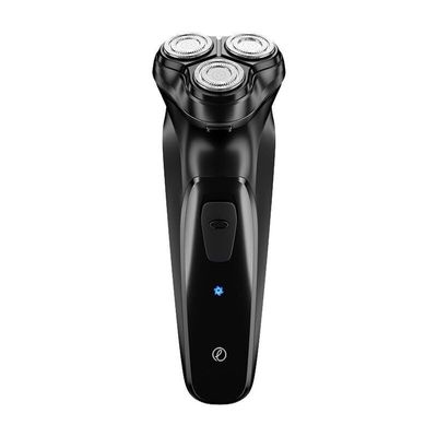 Head Shaver for Men, Electrical Rotary Shaver for Men 3D Floating Blade Washable Type-C USB Rechargeable Shaving Beard Machine (Color : BLACK1)