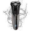 Head Shaver for Men, Electric Razor for Men Rechargeable Rotary Shaver with Pop-up Trimmer and Travel Case Wet & Dry Dual Use Beard Trimmer (Color : Black Set 1) view 1