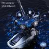 Head Shaver for Men, 6 in 1 Shaver 7-Blade Grooming Kit Electric Shaver for Men Hair Trimmer Beard Electric Razor Wet Dry Facial Body Bald Head Shaving Machine view 2