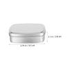 MAGICLULU 8pcs Square Aluminum Cans Lids Lightweight Aluminum Can Storage for Makeup Tea Jewelry view 4