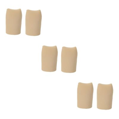 minkissy 6pcs Shoe Toe Protector Toe Caps Pads Protectors Sleeves Protective Sleeves