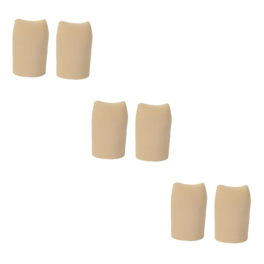 minkissy 6pcs Shoe Toe Protector Toe Caps Pads Protectors Sleeves Protective Sleeves