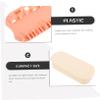 Amosfun Makeup Brush Cleaning Box Portable Makeup Tools Organizer for Women Drying Holder and Cleaner for Brushes Convenient and Versatile Storage Chic Design Almond Color view 3