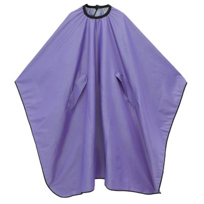 Beatifufu 1pc Professional Hairdressing Cape for Salon Use Barber Gown Purple Lightweight Material for Hair Cutting and Styling