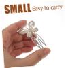 Beatifufu 3Pcs Rhinestone Bridal Hair Comb Elegant Wedding Hair Accessories for Women Sparkling Rhinestone and Pearl Design for Charming Hairstyles view 2