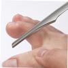 Beatifufu 3-piece Toe Pedicure Knife Kit Professional Foot Set Stainless Steel Trimming Tools Dead Skin Remover view 2