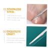 Beatifufu 3-piece Toe Pedicure Knife Kit Professional Foot Set Stainless Steel Trimming Tools Dead Skin Remover view 3