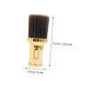 Beatifufu Broken Hair Brush Neck Duster Cleaning Brush for Hair Salons Beard Shaving and Personal Grooming view 2
