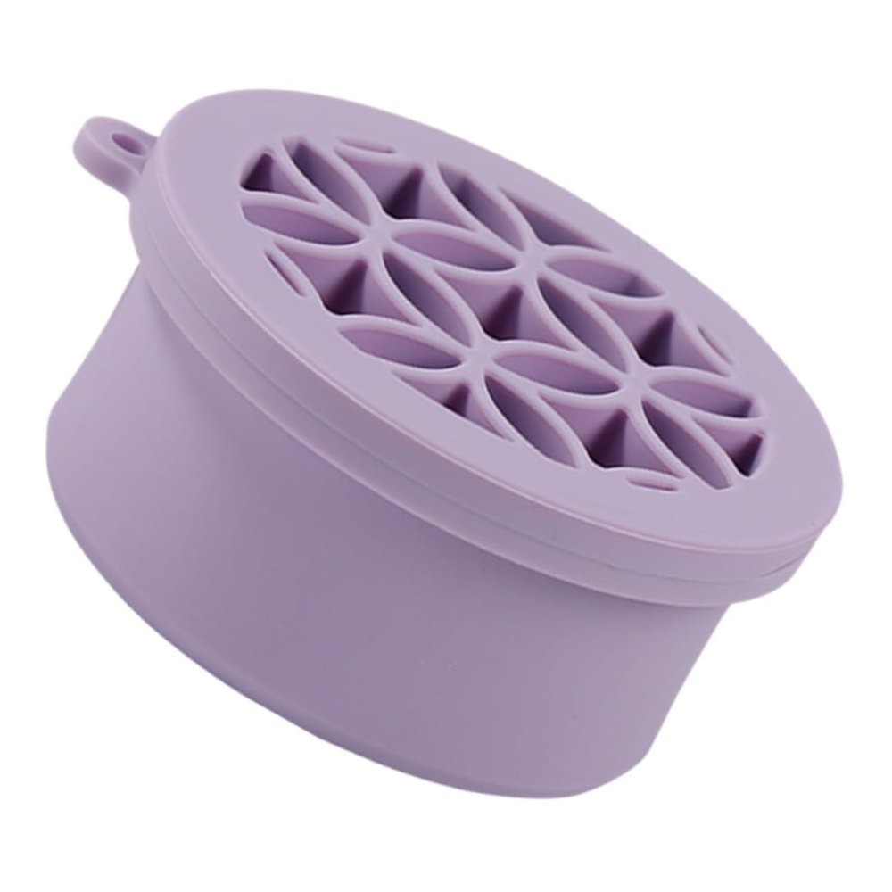 Beatifufu Folding Makeup Brush Cleaning Bowl Silicone Scrubber for Brush Care Easily Removes Dirt and Grease Durable and Reusable