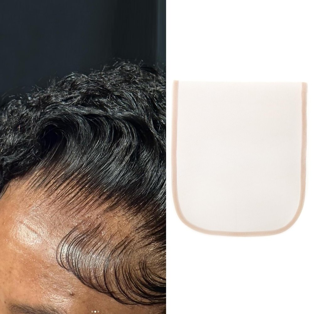 BEEOS 6x6 Skinlike Real HD Lace for Wig Making 1 Pieces, 0.1mm Ultra-thin Swiss Lace Net Base for Making Closure, Wigs Accessories for Repairing Wig Cap