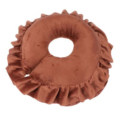 Beatifufu 1pc U-Shaped Face Massage Pillow for Spa and Coffee Ergonomic Design Hollow Center for Comfort and Relaxation for Beauty Salons and Neck Support
