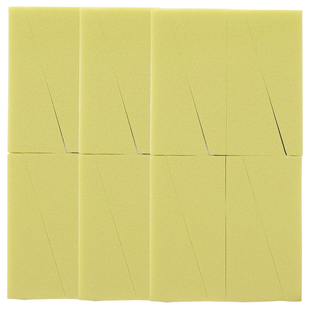 Beatifufu 24pcs Gradient Nail Art Sponges Soft Multi-sided Applicators for Manicure and Nail Design for Blending and Fading Tools for Home and Salon Use