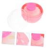 Beatifufu Child- Powder Puff Box 2pcs Makeup Powder Containers for Boys and Girls Adults Talcum Applicators view 4