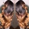 UIOKLMJH Ombre Lace Front Wig Human Hair Wigs For Women Body Wave Lace Front Wig Lace Frontal Wig T1B 4 30 20inches#180 Density 4X4 Wig view 4