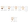 FRCOLOR 5pcs Nail Cleaning Brush Portable Fingernail Duster Soft Bristles for Gentle Skin Care Ergonomic Grip for Manicure Pedicure Compact Design Transparent Case view 1