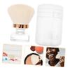 FRCOLOR 3pcs Ergonomic Handle Nail Brush Gentle Makeup Powder Brush for Nail Cleaning view 2