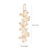 HAKIDZEL Cute Rhinestone Flower Hair Clip for Girls Women Zircon Hairpin Accessory for Party Banquet Wedding view 4