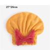 Hair Dry Cap, Bowknot Shower Cap, Water Absorbent Elastic Wrap Quick Drying Cap Hat, for Girls and Women, for Wet Hair Long Thick Hair (Color : D) view 2