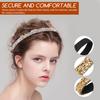 Beaupretty Rhinestone Thin Elastic Headbands Set of 6 Lightweight Decorative Hair Bands for Women Non-Slip Sparkly Hair Accessories for Weddings Parties Everyday view 3