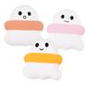 FRCOLOR 3pcs Makeup Sponge Puff Dual-use Candy Powder for Wet Dry Application Soft Cosmetic Sponges for Foundation and Concealer view 1