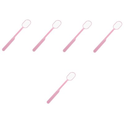 FRCOLOR 5pcs Eyelash Extension Mirror Ergonomic Design for Makeup Application Portable Lash Check Mirror for Salon Use Essential Tool for Eyelash Technicians