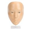 JTLB Makeup Practice Face with Plastic Stand 5D Silicone Full Face Makeup Practice BoardReusable Mannequin Tool for Beginner (White Skin) view 3