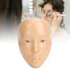 JTLB Makeup Practice Face with Plastic Stand 5D Silicone Full Face Makeup Practice BoardReusable Mannequin Tool for Beginner (White Skin) view 4