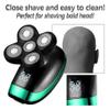 Head Shaver for Men, 5D 5-in-1 Shaver Electric Rechargeable Head Shaver Waterproof Rotary Razor Beard Nose Hair Trimmer Electric Shaver for Men view 3