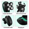 Head Shaver for Men, 5D 5-in-1 Shaver Electric Rechargeable Head Shaver Waterproof Rotary Razor Beard Nose Hair Trimmer Electric Shaver for Men view 4