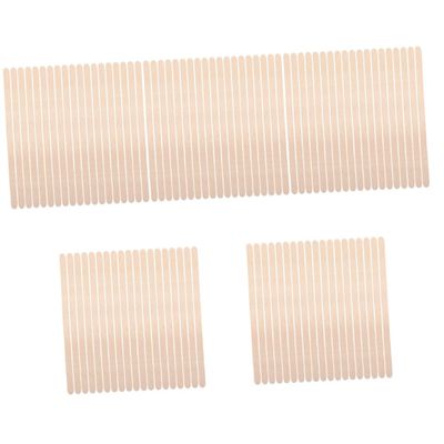 NOLITOY 500pcs Wooden Applicator Sticks for Hair Removal Rounded Edge Design for Body Legs Face and Eyebrow Waxing Versatile Use for Beauty Treatments