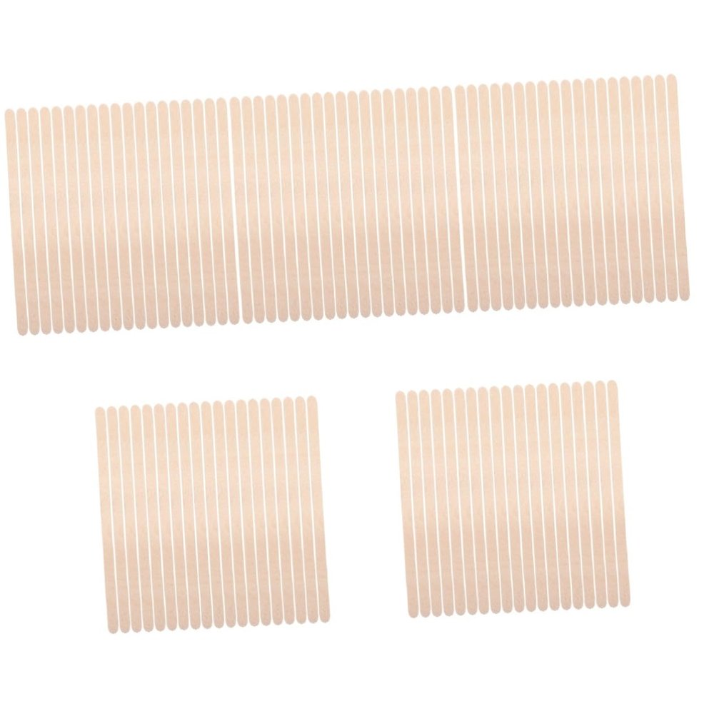 NOLITOY 500pcs Wooden Applicator Sticks for Hair Removal Rounded Edge Design for Body Legs Face and Eyebrow Waxing Versatile Use for Beauty Treatments