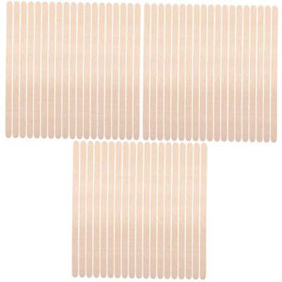 NOLITOY 300pcs Wooden Waxing Spatulas Applicators for Hair Removal Round Edge Design Versatile Waxing Tool for Body Areas for Hair Removal and Beauty Treatments