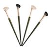 Outanaya 4pcs Nose Contour Brush Angled Cosmetic Brushes for under Eye Concealer Face Makeup Eyebrow Application Synthetic Hair for Blending and Contouring view 1
