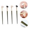 Outanaya 4pcs Nose Contour Brush Angled Cosmetic Brushes for under Eye Concealer Face Makeup Eyebrow Application Synthetic Hair for Blending and Contouring view 2