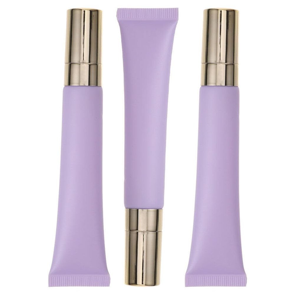 Beaupretty 3pcs Eye Cream Tube Refillable Essential Oil Dispenser Applicator for Women and Girls Leak Portable for Creams and Oils