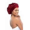 12 Pieces Silk Bonnet for Women Curly Hair Satin Bonnet Hair Wrap for Sleeping Cap with Tie Band (Multicoloured4) view 4