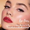 Espoce Lip Liner Set, 12Pcs Pure Natural Oak Brown Pink Red Series Lip Liners, Smooth and High Pigmented Lip Makeup Pencil view 3