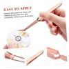 FOMIYES 8pcs Precision Nail Tweezers Angled and Tips Professional Manicure Tool Stainless Steel Nail Shaper Easy to Use and Maintain view 4